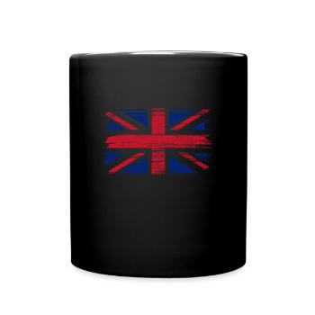 London - Tasse einfarbig - Schwarz - Vorne