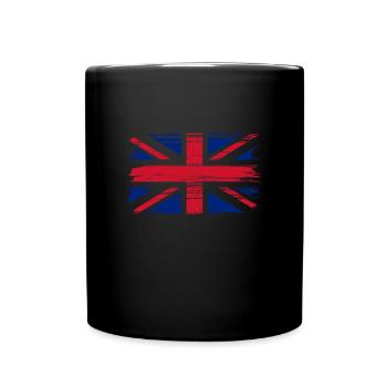 London United Kingdom UK England Gift - Full Colour Mug - black - Front