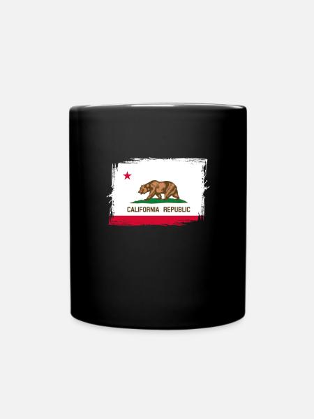 Californie - Mug uni - noir