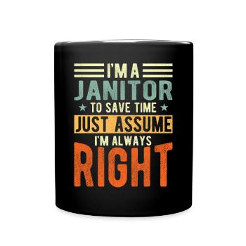 Caretaker - Full Colour Mug - black - Front