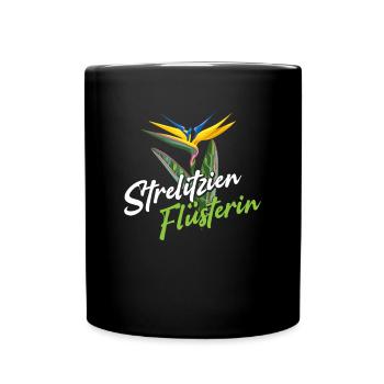 Strelitzia Whisper Plant Maman Plante d’intérieur - Mug uni - noir - Devant