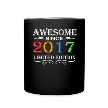 2017 - Vintage 2017 - Fantastic since 2017 - Full Colour Mug - black - Front