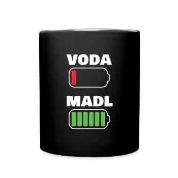 Voda Madl - Tasse einfarbig - Schwarz - Vorne