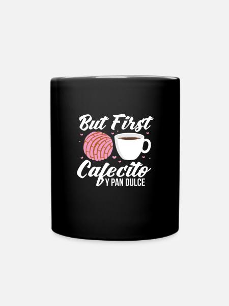 Café Cousue Caféine Couturière Espresso Cadeau - Mug uni - noir