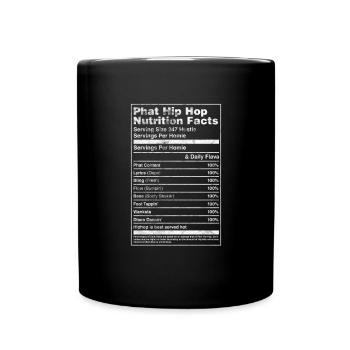 Hip-hop - Mug uni - noir - Devant