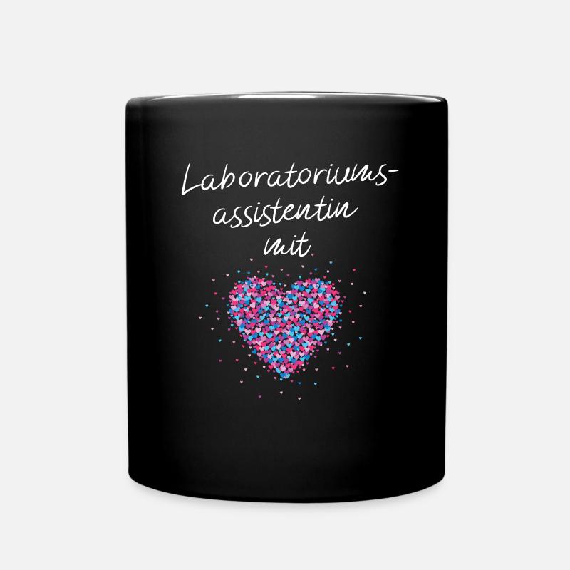MTLA Medizinisch Technische Chemielaborantin - Tasse einfarbig - Schwarz