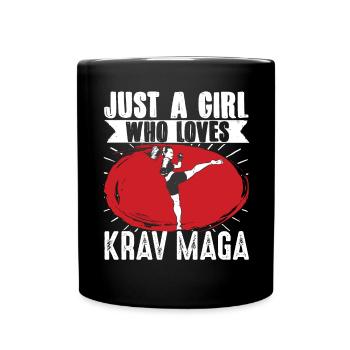 Krav Maga Apparel Israélien Self - Mug uni - noir - Devant