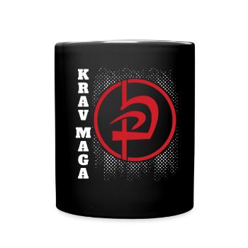Krav Maga Apparel Israeli Self - Tasse einfarbig - Schwarz - Vorne