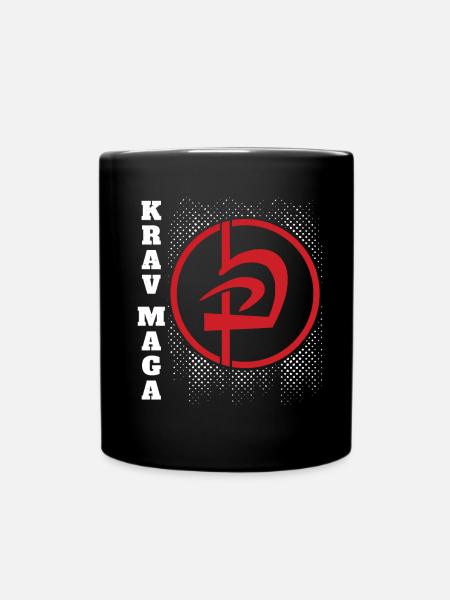 Krav Maga Apparel Israélien Self - Mug uni - noir