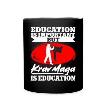 Krav Maga Apparel Israeli Self - Full Colour Mug - black - Front