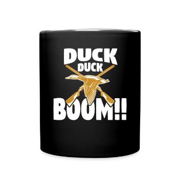 Duck Duck Boom - Full Colour Mug - black - Front