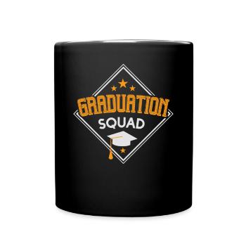 Graduation Squad - Full Colour Mug - black - Front