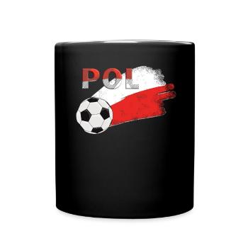 Flag Poland - Full Colour Mug - black - Front