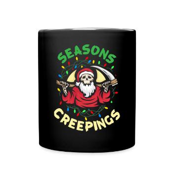 Seasons Creepings Nu Goth Okkulter Hexe Satanismus - Tasse einfarbig - Schwarz - Vorne