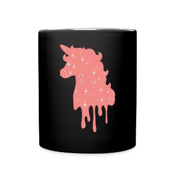 Nu Goth Japanische ästhetische okkulte Hexerei Hexe - Tasse einfarbig - Schwarz - Vorne