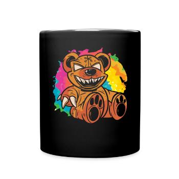 Nu Goth Japanische ästhetische okkulte Hexerei Hexe - Tasse einfarbig - Schwarz - Vorne