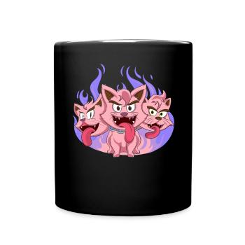 Nu Goth Japanische ästhetische okkulte Hexerei Hexe - Tasse einfarbig - Schwarz - Vorne
