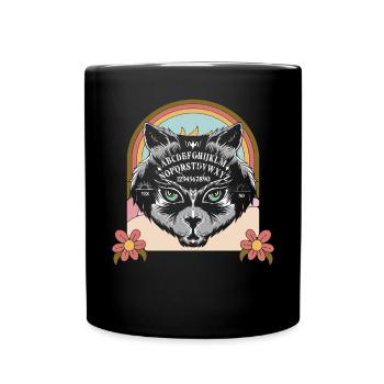Nu Goth Japanische ästhetische okkulte Hexerei Hexe - Tasse einfarbig - Schwarz - Vorne