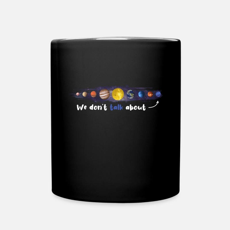 Pluto 1930-2006 Never Forget - Tasse einfarbig - Schwarz