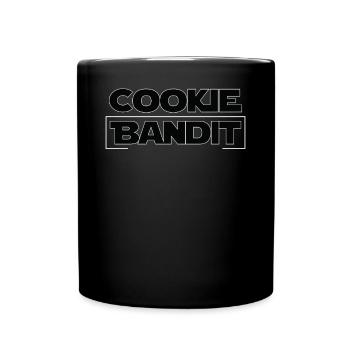Cookie Bandit Baker Master Cook Chef Noël - Mug uni - noir - Devant
