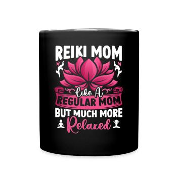 Conception de praticien de Reiki pour un guérisseur énergétique - Mug uni - noir - Devant
