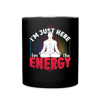 Conception de praticien de Reiki pour un guérisseur énergétique - Mug uni - noir - Devant