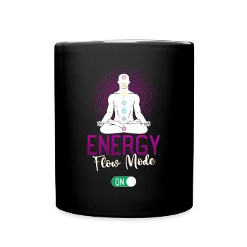 Conception de praticien de Reiki pour un guérisseur énergétique - Mug uni - noir - Devant