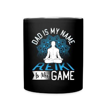 Conception de praticien de Reiki pour un guérisseur énergétique - Mug uni - noir - Devant