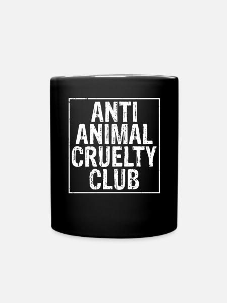 Veggie Lover Veganes Geschenk - Tasse einfarbig - Schwarz