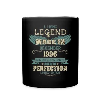 Décembre 1996 Millésime anniversaire - Mug uni - noir - Devant