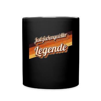 Vintage Geburtstag Legende geboren - Tasse einfarbig - Schwarz - Vorne