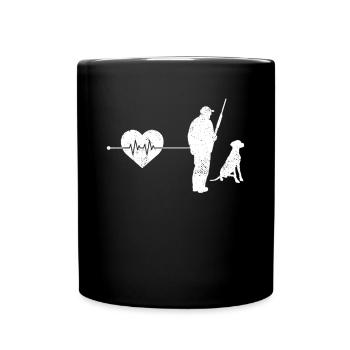 Hunter Heartbeat - Full Colour Mug - black - Front
