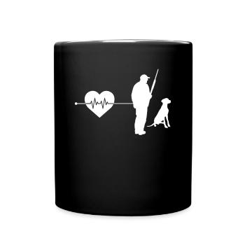 Hunter Heartbeat - Full Colour Mug - black - Front