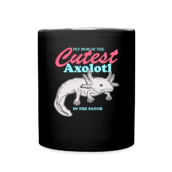 Axolotl Maman Axolotl’s Tail Amphibian Cadeau - Mug uni - noir - Devant