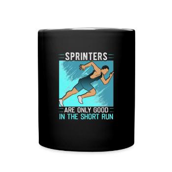 Running Marathon Runner Running - Mug uni - noir - Devant