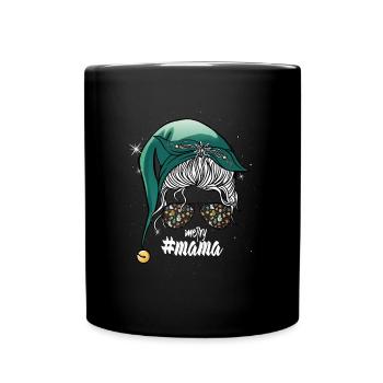 Merry Christmas Mother beautiful gifts - Full Colour Mug - black - Front