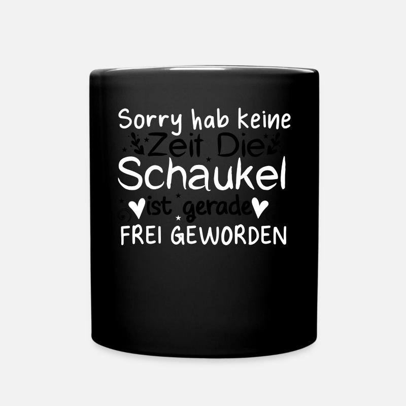 Niedlicher Spruch für Freundin oder Tochter - Tasse einfarbig - Schwarz