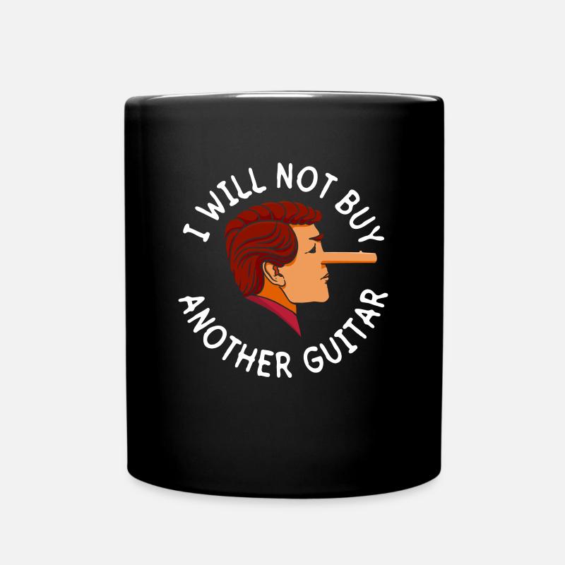 Ich werde keine weitere Gitarre kaufen - E-Gitarre - Tasse einfarbig - Schwarz