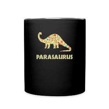 parasaurus, paraprofessional paraeducator - Tasse einfarbig - Schwarz - Vorne
