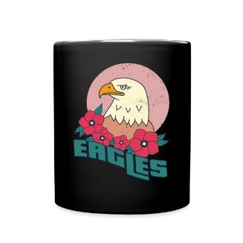 Fauconnerie Eagles Faucons Autour des palombes Oiseaux de proie Ornitho - Mug uni - noir - Devant