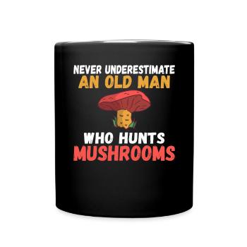 Fungi Hunter Mushroom Hunter Cadeaux - Mug uni - noir - Devant