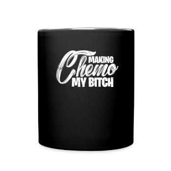 Krebs - Tasse einfarbig - Schwarz - Vorne