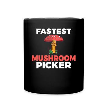 Fungi Hunter Mushroom Hunter Cadeaux - Mug uni - noir - Devant