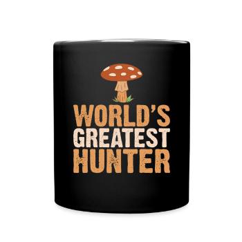 Fungi Hunter Mushroom Hunter Cadeaux - Mug uni - noir - Devant