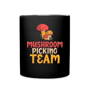 Fungi Hunter Mushroom Hunter Cadeaux - Mug uni - noir - Devant