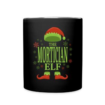 Undertaker Christmas Elf - Mug uni - noir - Devant