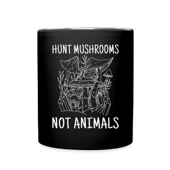 Fungi Hunter Mushroom Hunter Cadeaux - Mug uni - noir - Devant