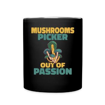 Fungi Hunter Mushroom Hunter Cadeaux - Mug uni - noir - Devant