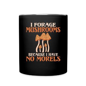 Fungi Hunter Mushroom Hunter Cadeaux - Mug uni - noir - Devant