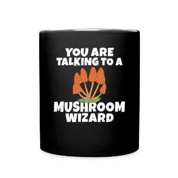 Fungi Hunter Mushroom Hunter Cadeaux - Mug uni - noir - Devant
